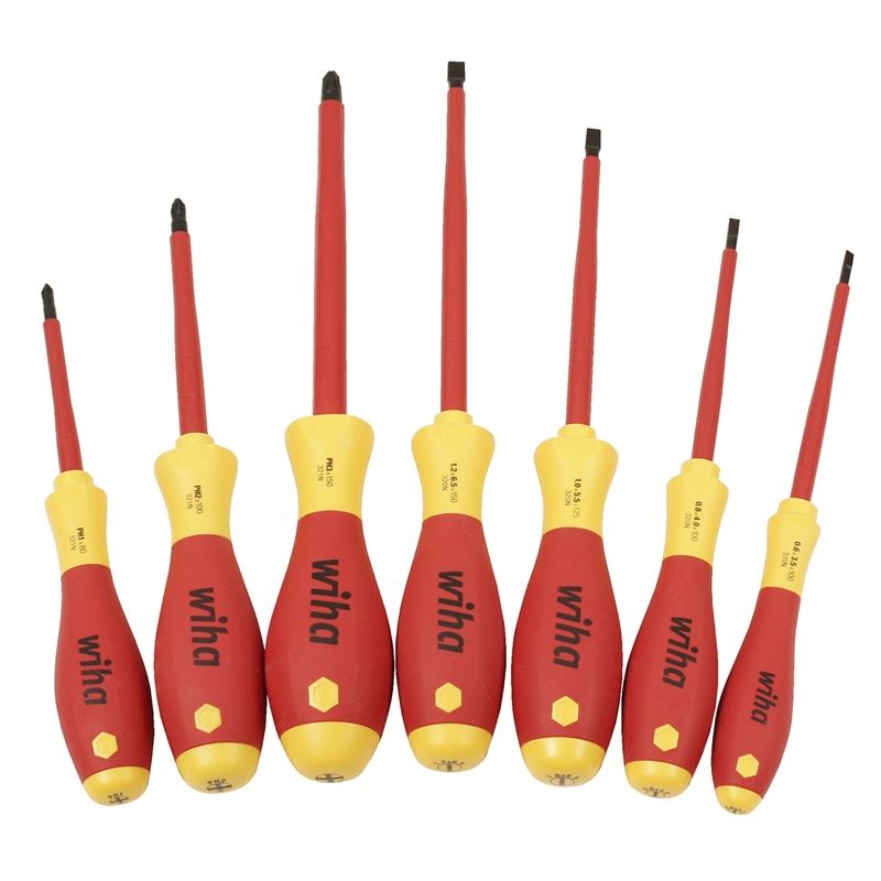 Wiha Insulated Screwdriver Set 7 Piece