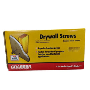 Grabber Drywall Screws 1-1/4in Coarse Thread