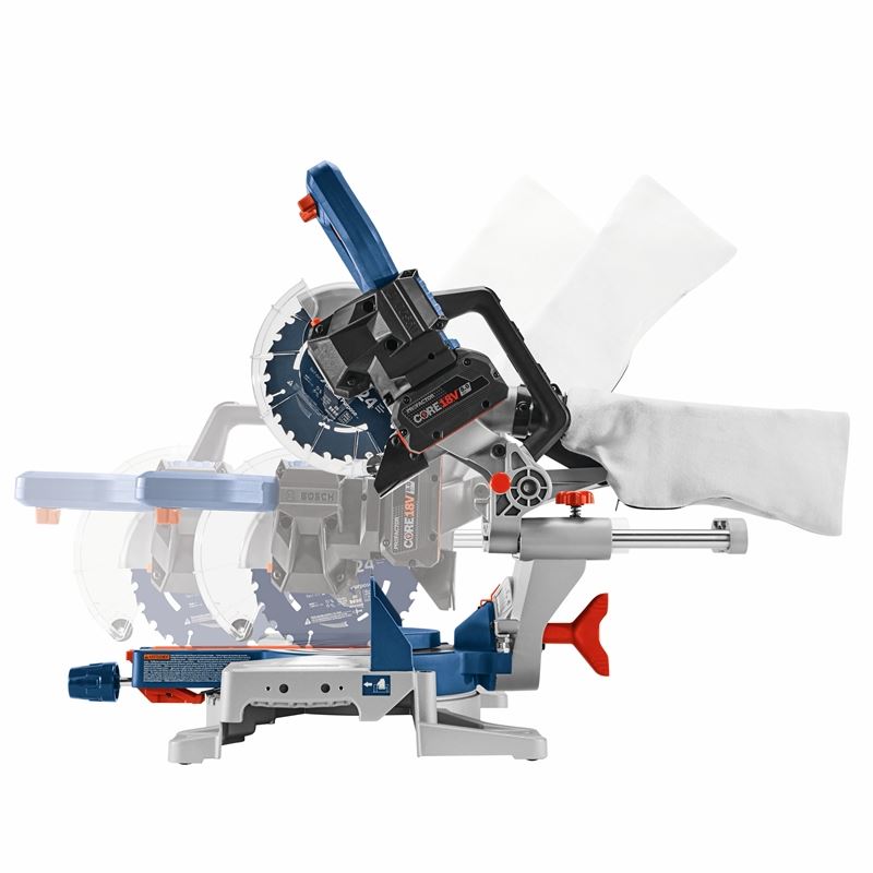 Bosch GCM18V-07SN PROFACTOR 18V Surgeon 7-1/4 In. Single-Bevel Slide Miter Saw (Bare Tool)