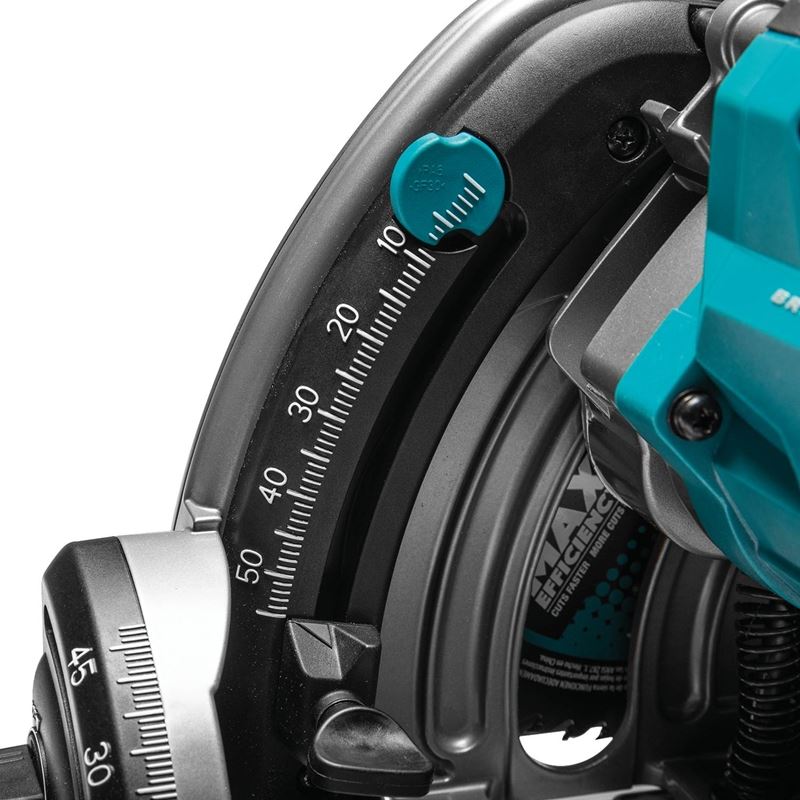 Makita SP001GZ05 40V MAX XGT Li-Ion BL 6-1/2in Plunge Cut Circular Saw with 55in Guide Rail