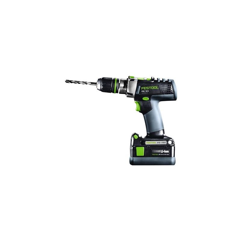 Festool 564597 PDC 18/4 QuaDrive Cordless Drill Set