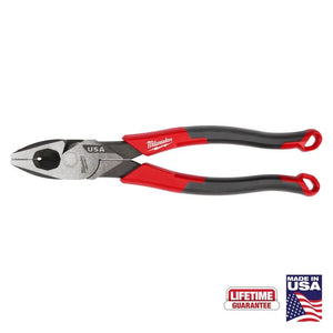 Milwaukee MT550 9in Linemans Comfort Grip Pliers (USA)