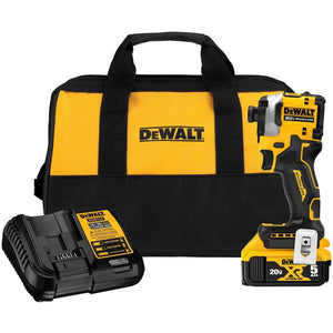 DEWALT DCF850P1 ATOMIC 20V MAX 1/4 IN. BRUSHLESS CORDLESS 3-SPEED IMPACT DRIVER KIT