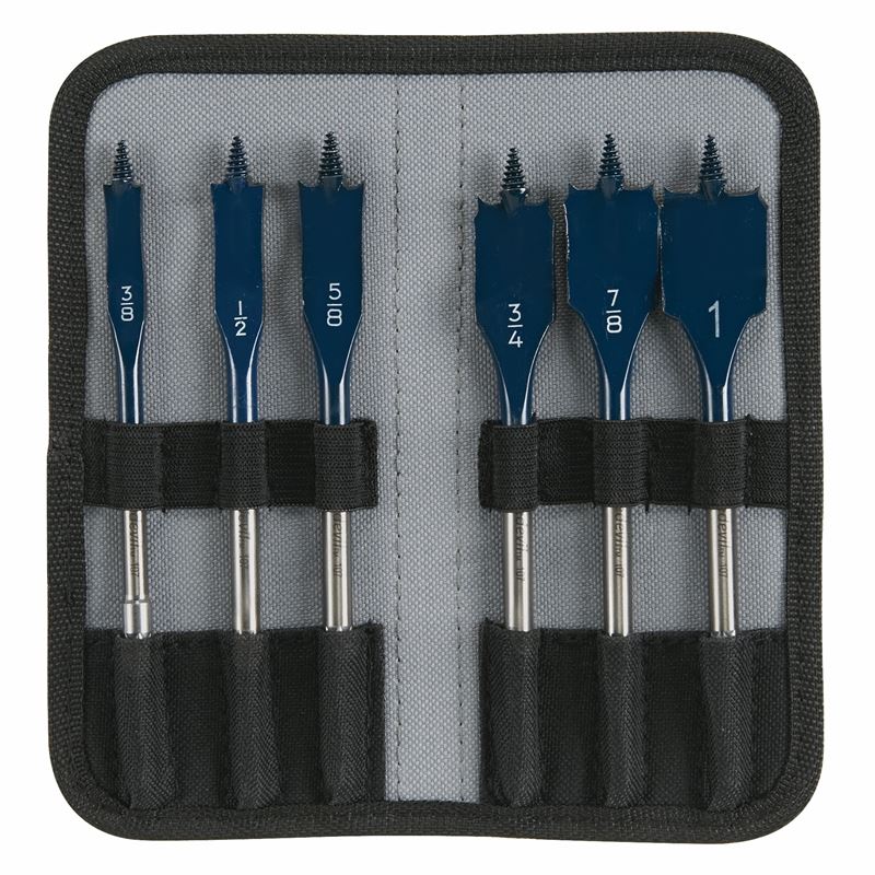 Bosch | DSB5006P 6 pc. Daredevil Standard Spade Bit Set in Pouch