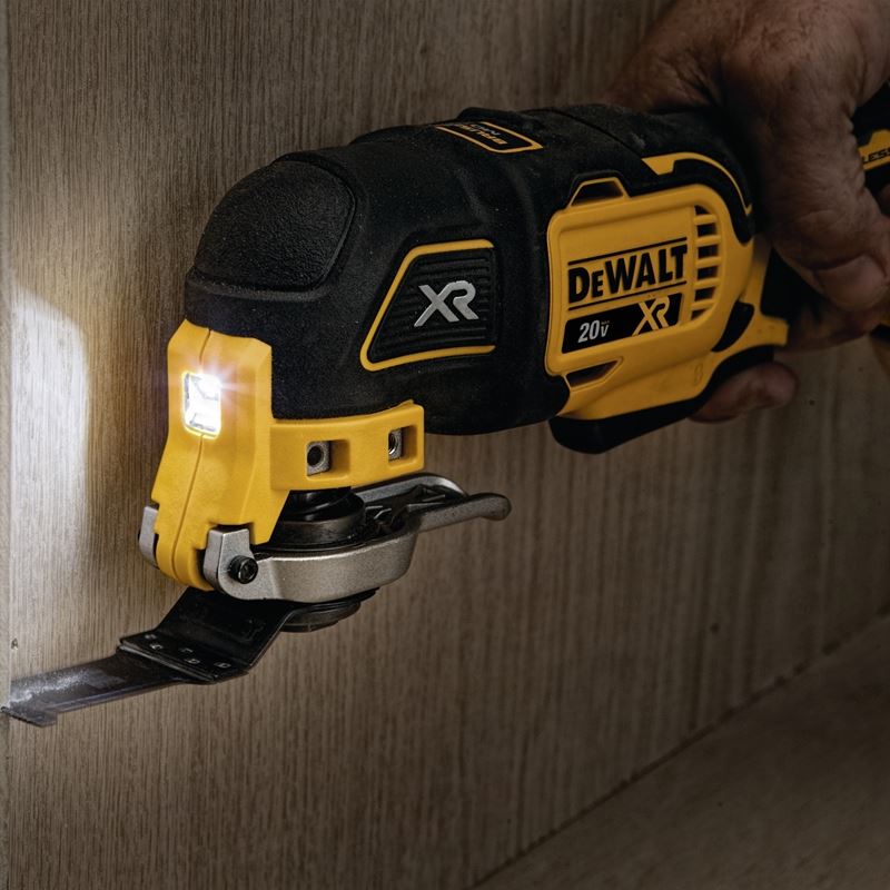 DEWALT DCS356D1 20V MAX* XR Brushless Cordless 3-Speed  Oscillating Multi-Tool Kit (2.0 Ah Battery)