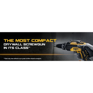 DEWALT DCK265D2 20V MAX XR Brushless Drywall Screwgun and Cut-Out Tool Combo Kit (2.0Ah)