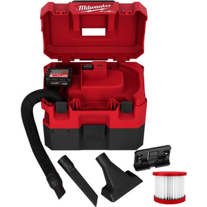 Milwaukee 0960-21M12 FUEL 1.6 Gallon Wet/Dry Vacuum Kit