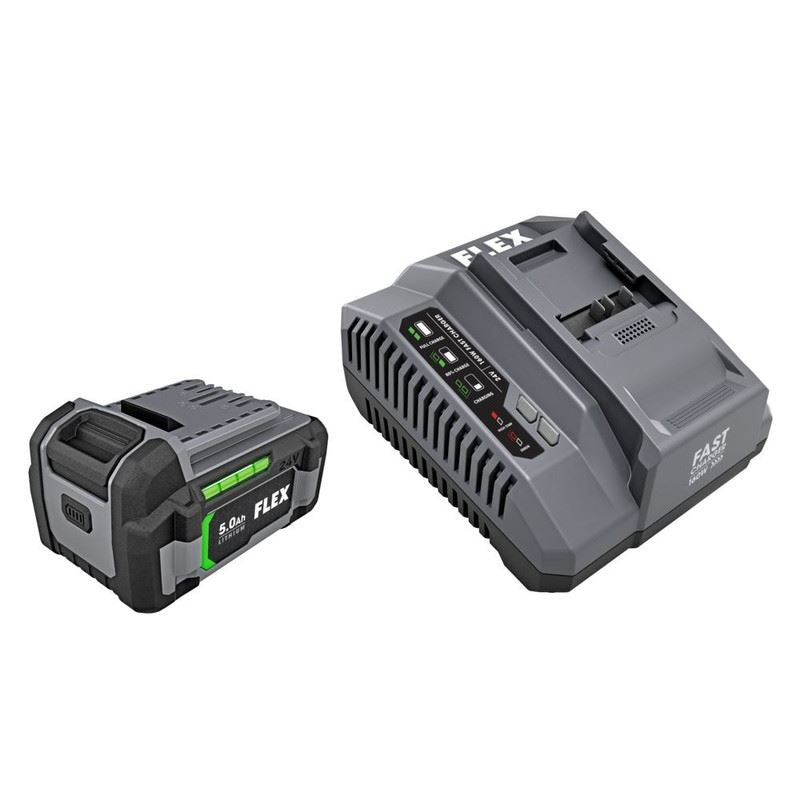 FLEX FX0411-1C 24V Lithium-Ion Starter Kit 5.0A, 160W charger