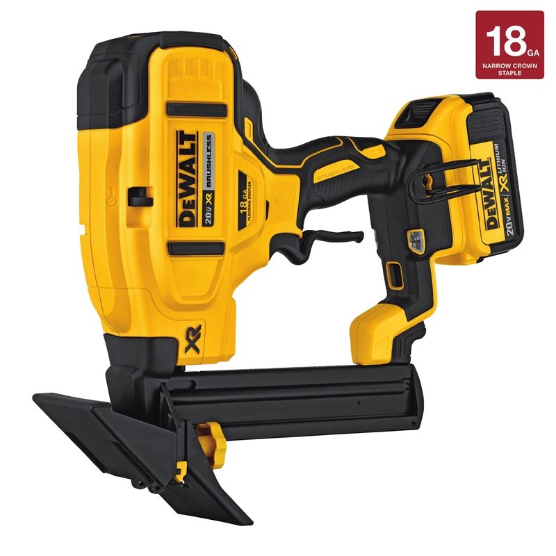 DEWALT DCN682M1 20V MAX* XR 18 GA Cordless Flooring Stapler