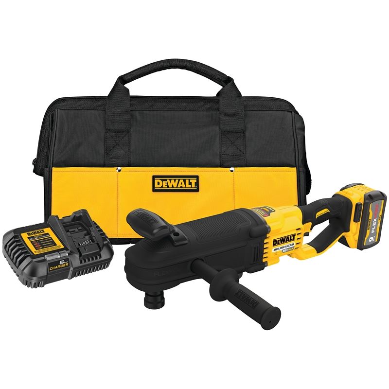 DEWALT DCD471X1 60V MAX BRUSHLESS QUICK-CHANGE STUD AND JOIST DRILL WITH E-CLUTCH SYSTEM KIT