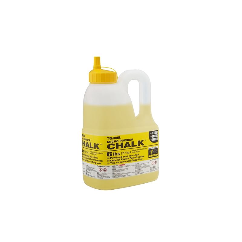 TAJIMA PLC2-Y2700 Yellow Micro Chalk 6 LBS