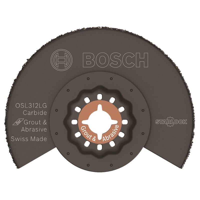 Bosch | OSL312LG 3-1/2 In. Starlock Carbide Grit Grout Blade