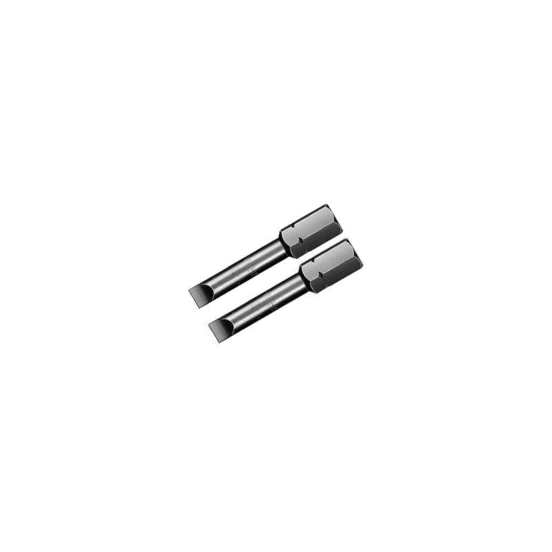 Wiha Slotted Insert Bit On 5/16in Hex 8.0 Pack of 2 Bits