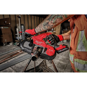 2829-22 M18 FUEL 18 Volt Lithium-Ion Brushless Cordless Compact Band Saw Kit