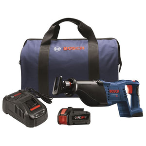 Bosch | CRS180-B14 18 V 1-1/8 In. Reciprocating Saw Kit with CORE18V Battery