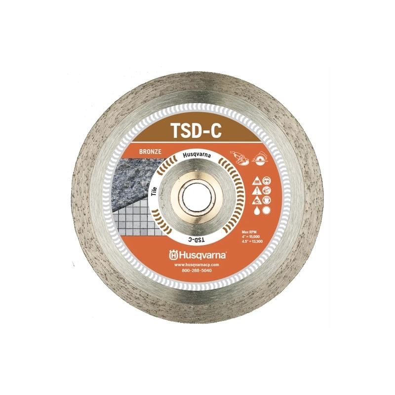 Husqvarna 542761259 5in Continuous Rim Diamond Blade - TSD-C Dri Disc