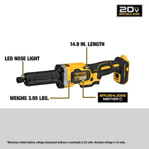 DEWALT DCG426B 20V MAX Brushless Cordless 1-1/2 in. Variable Speed Cordless Die Grinder (Tool Only)