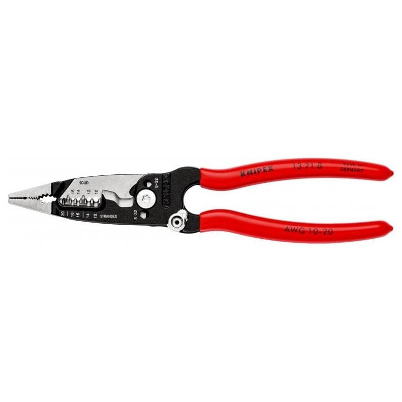 KNIPEX 13 71 8 SBA WireStripper Multifunction Electrician Pliers American style