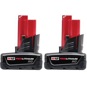 48-11-2412 M12 REDLITHIUM XC 3.0Ah Battery - 2 Piece