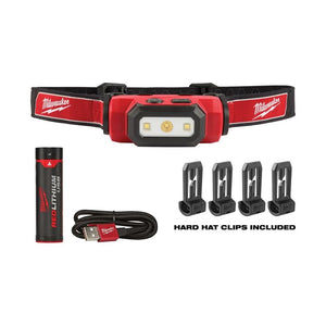 Milwaukee 2111-21 USB Rechargeable Hard Hat Headlamp