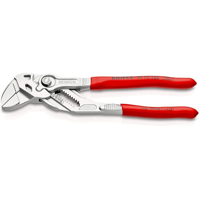 KNIPEX Tools 86 03 180 Pliers Wrench 7.5"