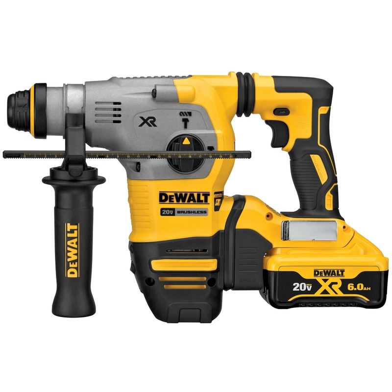 DEWALT DCH293R2 20V MAX 1-1/8 in. XR Brushless Cordless SDS PLUS Rotary Hammer Kit