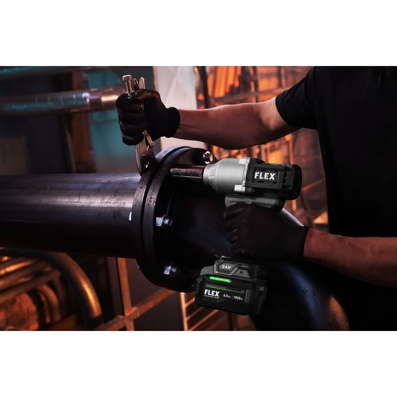 FLEX FX1471-1H 24V 1/2 in High Torque Impact Wrench Stacked-Lithium Kit