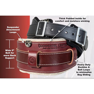 STRONGHOLD COMFORT BELT SYSTEM - BLACK