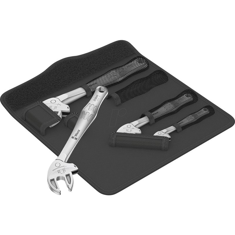 WERA 6004 Joker 4 Set 1 Self-Setting Spanner Set