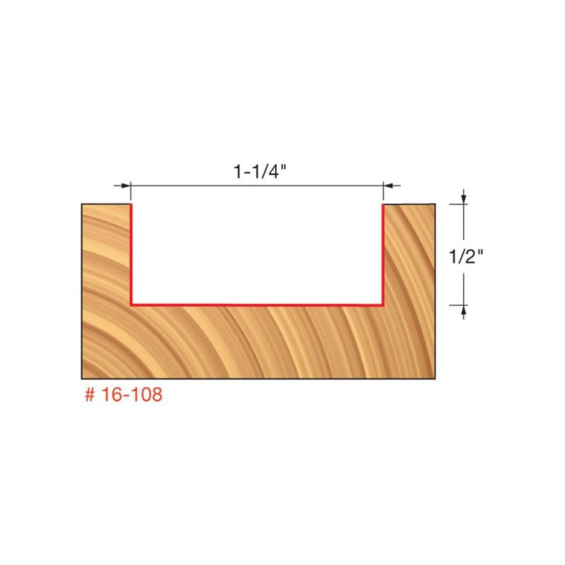 Freud | 16-108 1-1/4 (Dia.) Mortising Bit
