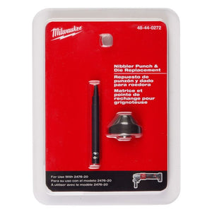 Milwaukee 48-44-0272 M12 FUEL 16 Ga Nibbler Punch  Die Set