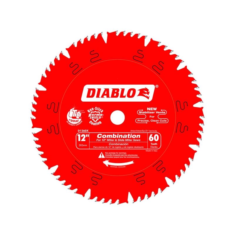 Diablo D1260X 12 in. x 60 Tooth Combination Saw Blade