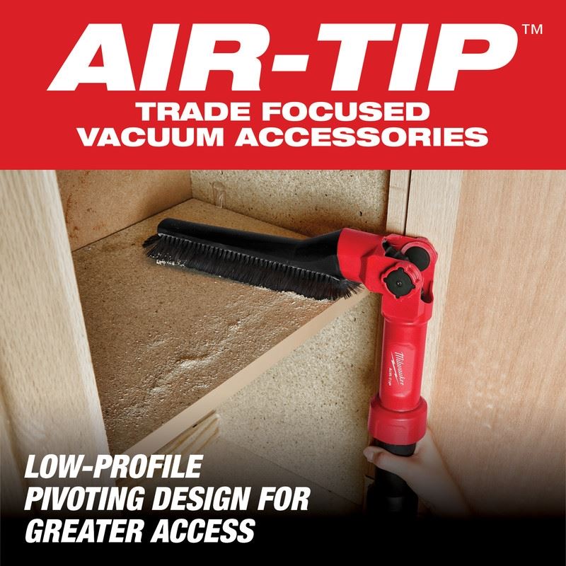 Milwaukee 49-90-2027 AIR-TIP Low-Profile Pivoting Brush Tool