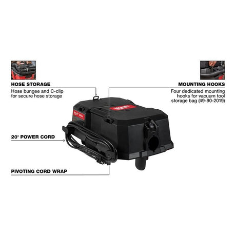 Milwaukee 0931-20 6.5 Peak HP Wet/Dry Vacuum Motor Head