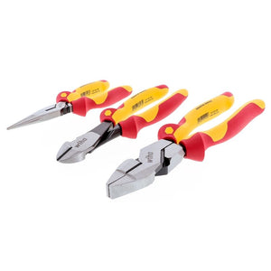 Wiha Insulated Pliers and Cutters Set 3-Piece