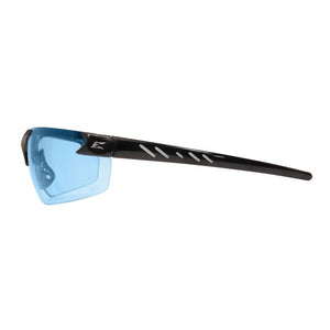 Edge Eyeware DZ413VS-G2 Zorge G2 - Black Frame / Light Blue Vapor Shield Lens