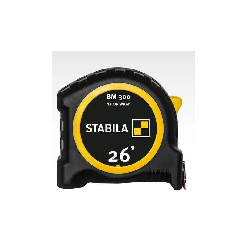 Stabila 30526 BM300 Tape Measure 26ft Imperial