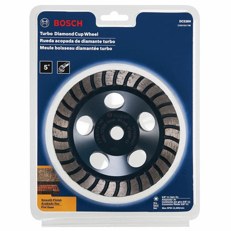 Bosch | DC530H 5 In. Turbo Row Diamond Cup Wheel