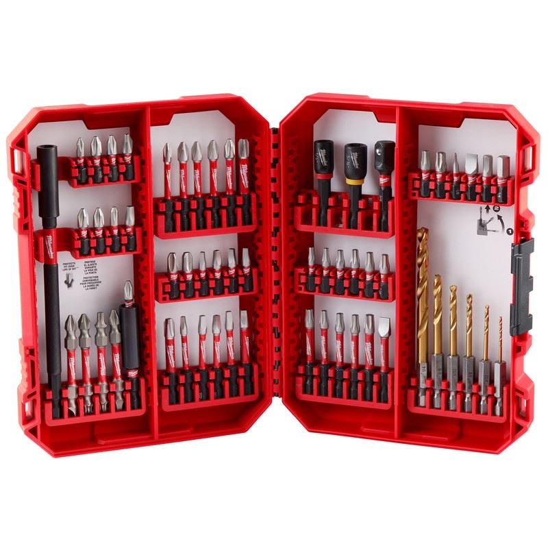 Milwaukee 48-32-4097 SHOCKWAVE Impact Duty Drill and Drive Set - 60PC