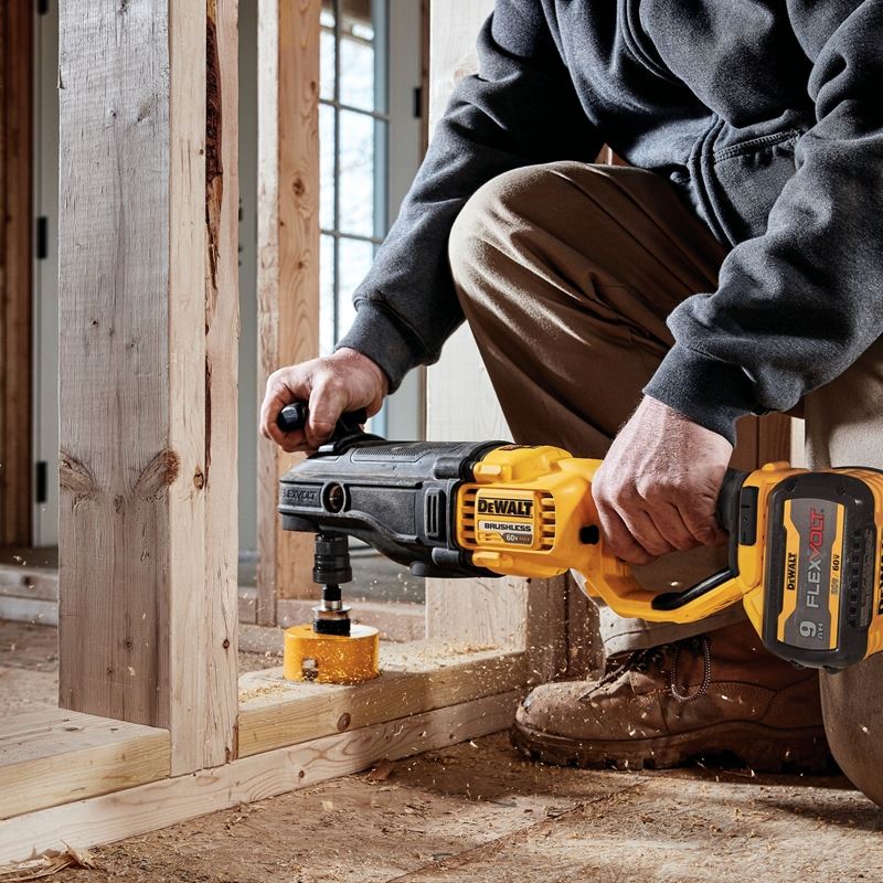 DEWALT DCD471B 60V MAX BRUSHLESS CORDLESS QUICK-CHANGE STUD AND JOIST DRILL WITH E-CLUTCH SYSTEM (TOOL ONLY)