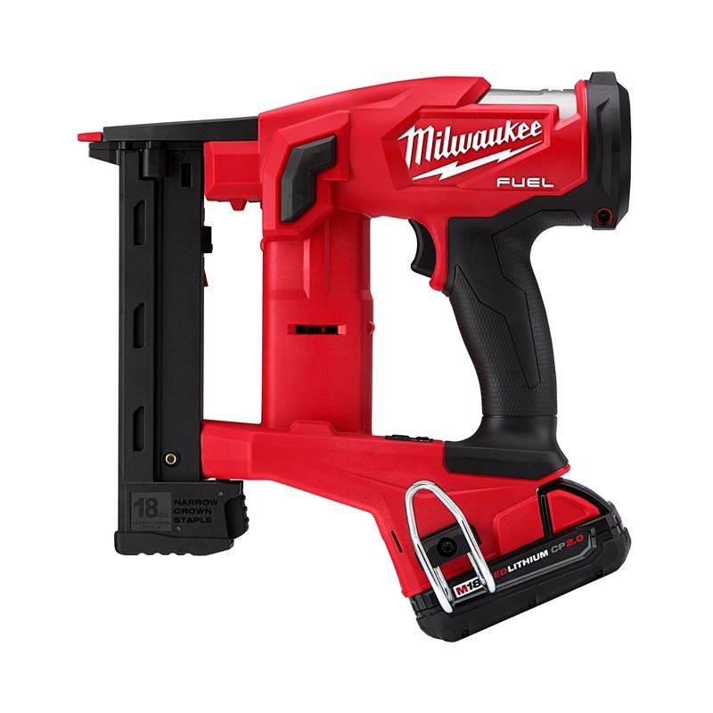 Milwaukee 2749-21CT M18 FUEL 18GA 1/4" NARROW CROWN STAPLER