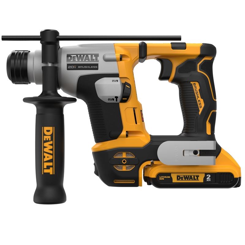 DEWALT DCH172D2 ATOMIC 20V MAX 5/8 IN. BRUSHLESS CORDLESS SDS PLUS ROTARY HAMMER KIT