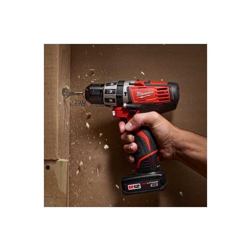 Milwaukee | 2411-20 M12 Cordless Lithium-Ion 3/8" Hammer Drill Driver