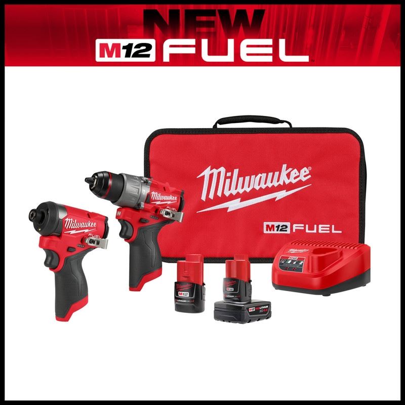 Milwaukee 3497-22 M12 FUEL 2-Tool Combo Kit