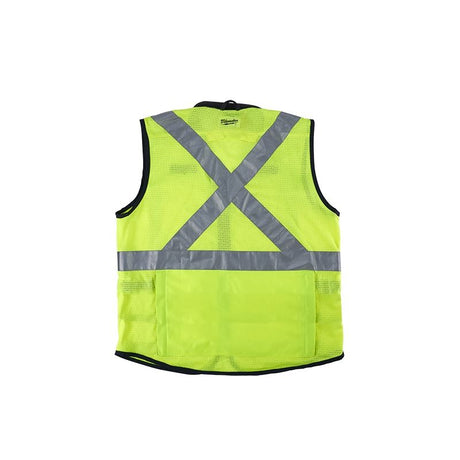 Milwaukee 48-73-5083 High Visibility Yellow Performance Safety Vest - XXL/XXXL (CSA)