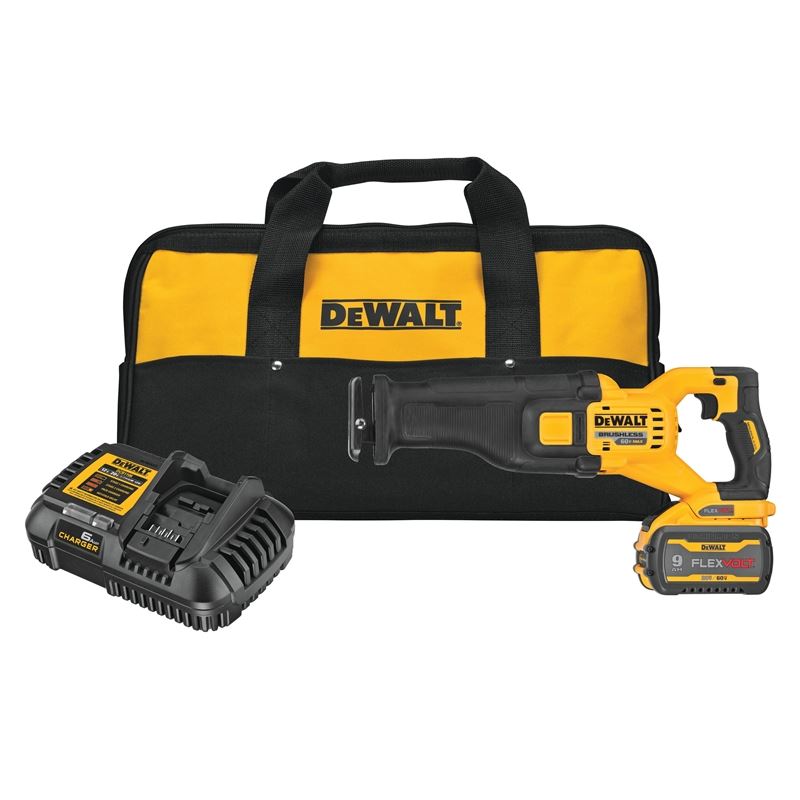 DeWalt DCS389X1 Flexvolt 60V MAX Brushless Cordless Reciprocating Saw Kit