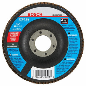 Bosch | FD2945060 4-1/2 In. 7/8 In. Arbor Type 29 60 Grit Blending/Grinding Abrasive Wheel