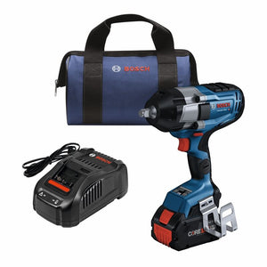 Bosch GDS18V-740CB14 PROFACTOR 18V Connected 1/2 In. Impact Wrench Kit with Friction Ring and (1) CORE18V 8.0 Ah PROFACTOR Performance Battery