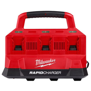 Milwaukee 48-59-1809 M18 PACKOUT Six Bay Rapid Charger