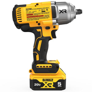 DEWALT DCF900P2 20V MAX XR 1/2 In. High Torque Impact Wrench with Hog Ring Anvil